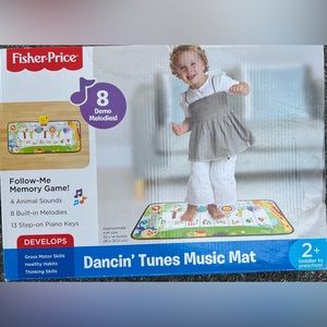 Fisher Price Dancin’ Music Tunes Musical Play Mat